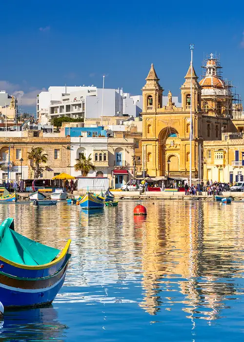 Boats in Malta