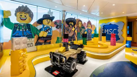 The Lego Area aboard the MSC Virtuosa