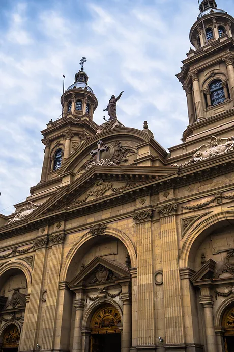 The Centro Historico in Santiago