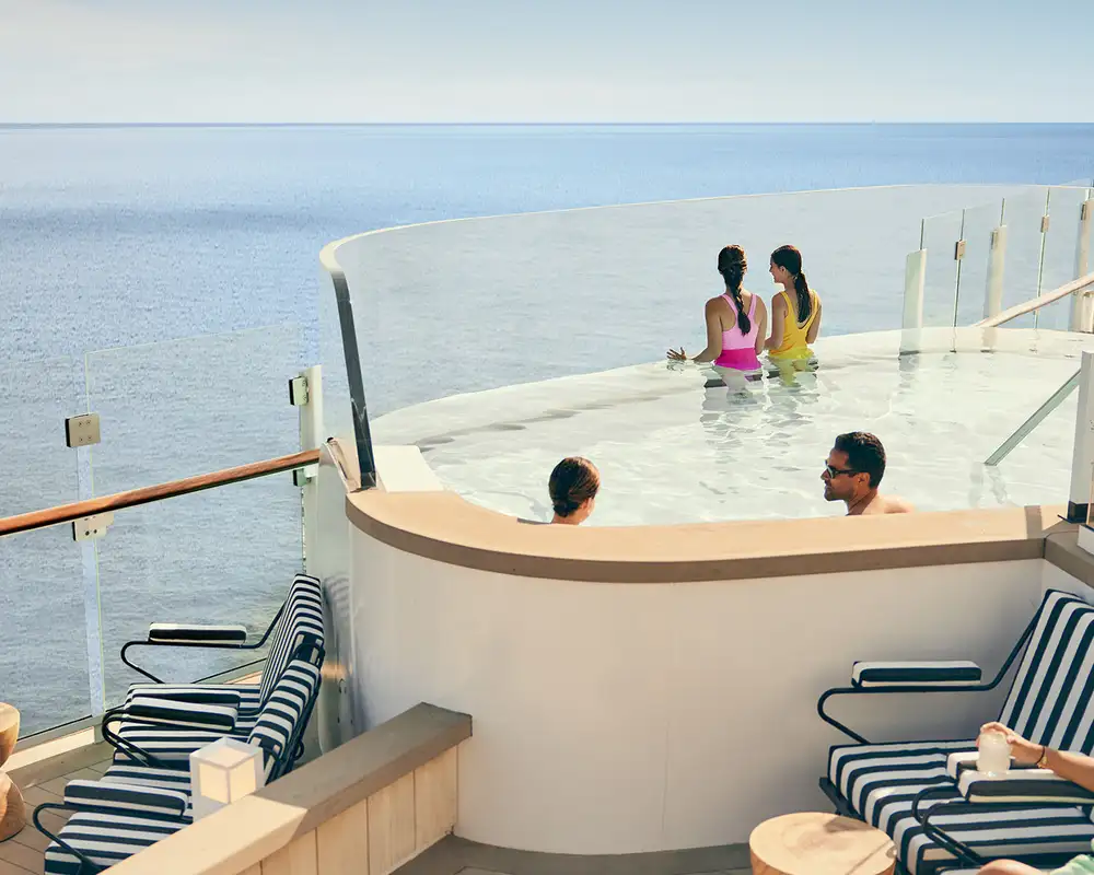 An Infinity Pool on a Celebrity Ship