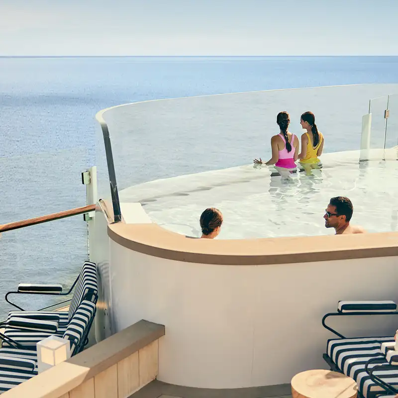 An Infinity Pool on a Celebrity Ship
