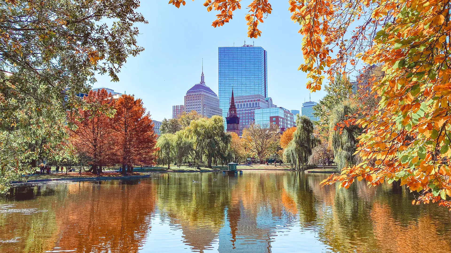 A View of Boston in the Autumn