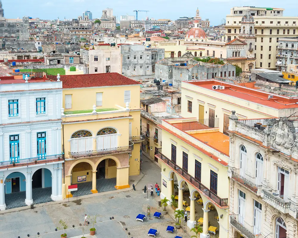 An Aerial View of Havana