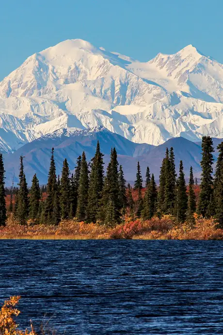 A view of Denali National Park in Alaska