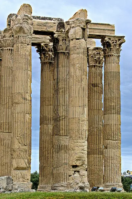 The Tempel of Amon Zeus in Halkidiki