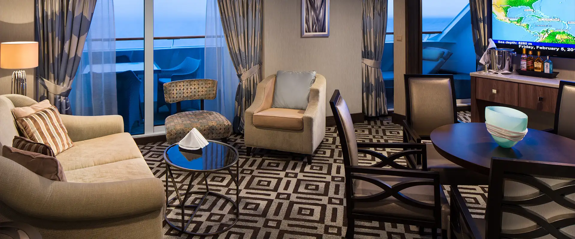The Ocean Suite on Azamara Ships