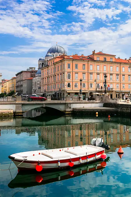 A View of Trieste, Italy