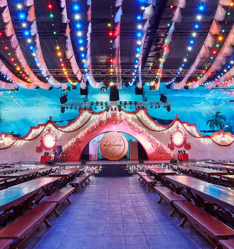 A View of the La Cantina Restaurant in Port Aventura World