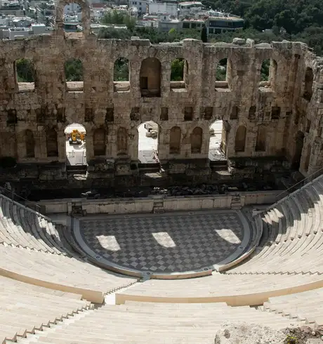 The Archaeological Site of Jerash in Athens