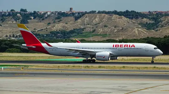 An Iberia Plane