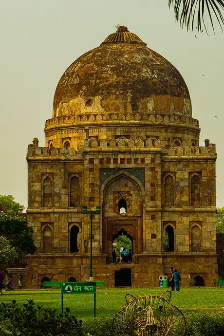A View of Lodhi Garden in Delhi