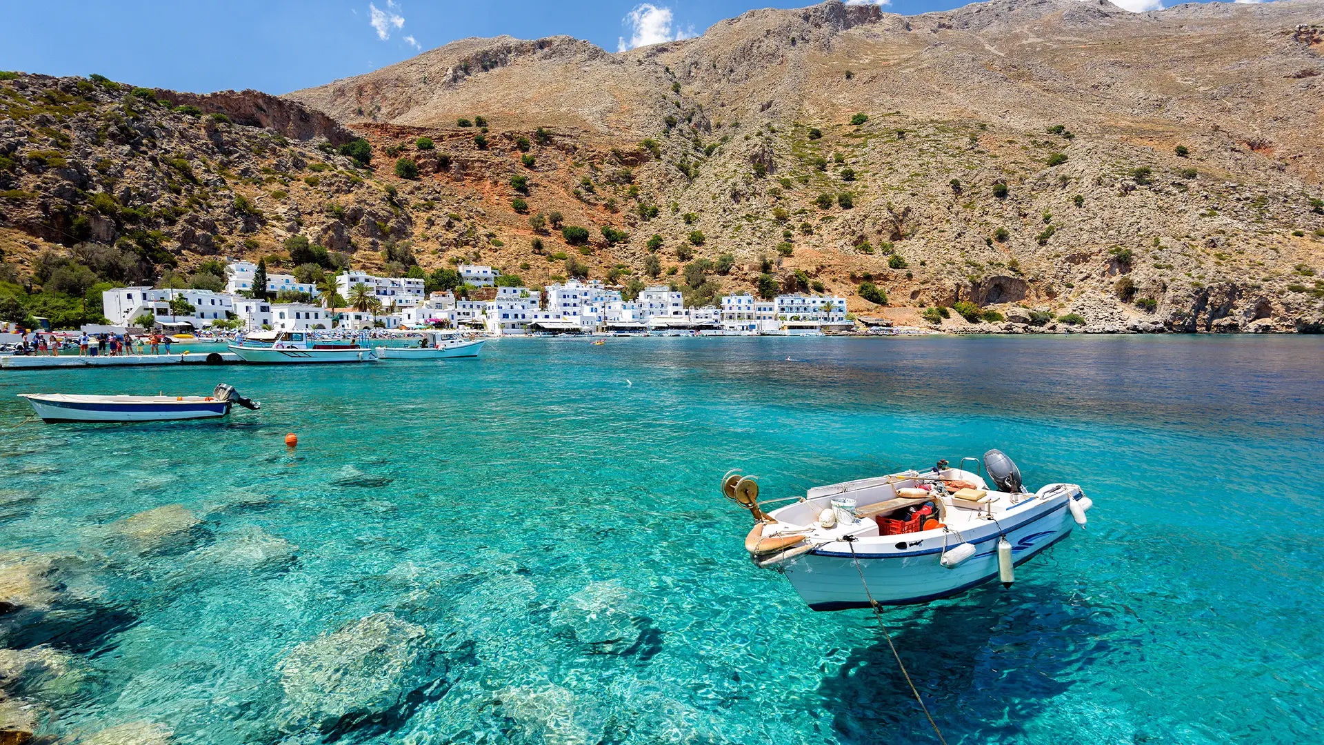 A View of a Bay in Herkalion, Crete