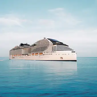 A View of the MCS World America at Sea