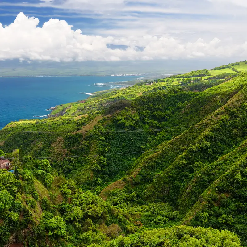 The mountains of hawaii