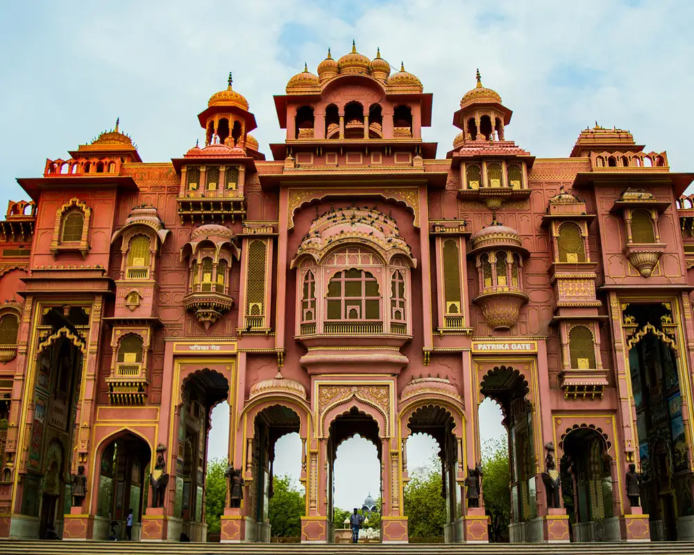 A View of Jawahan Circle Garden