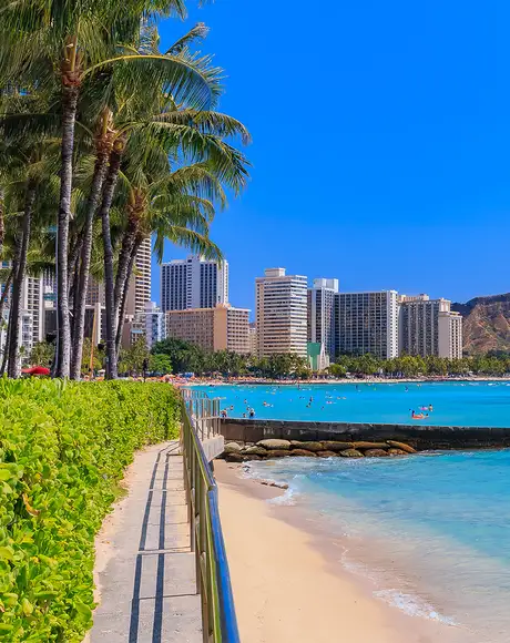 An Image of Honolulu in Hawaii
