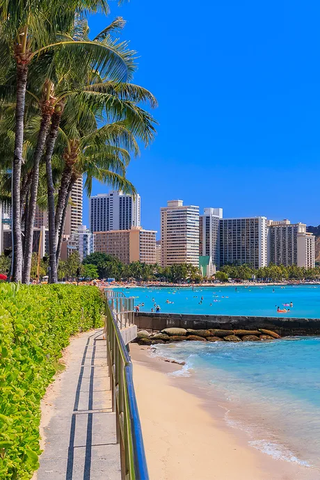 An Image of Honolulu in Hawaii