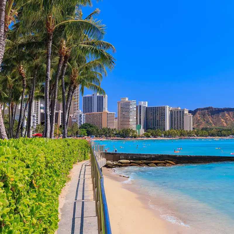 An Image of Honolulu in Hawaii