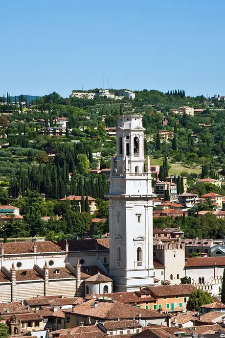 The tallest tower in Verona