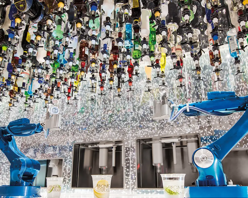 The Bionic Bar Aboard Royal Caribbean Ships