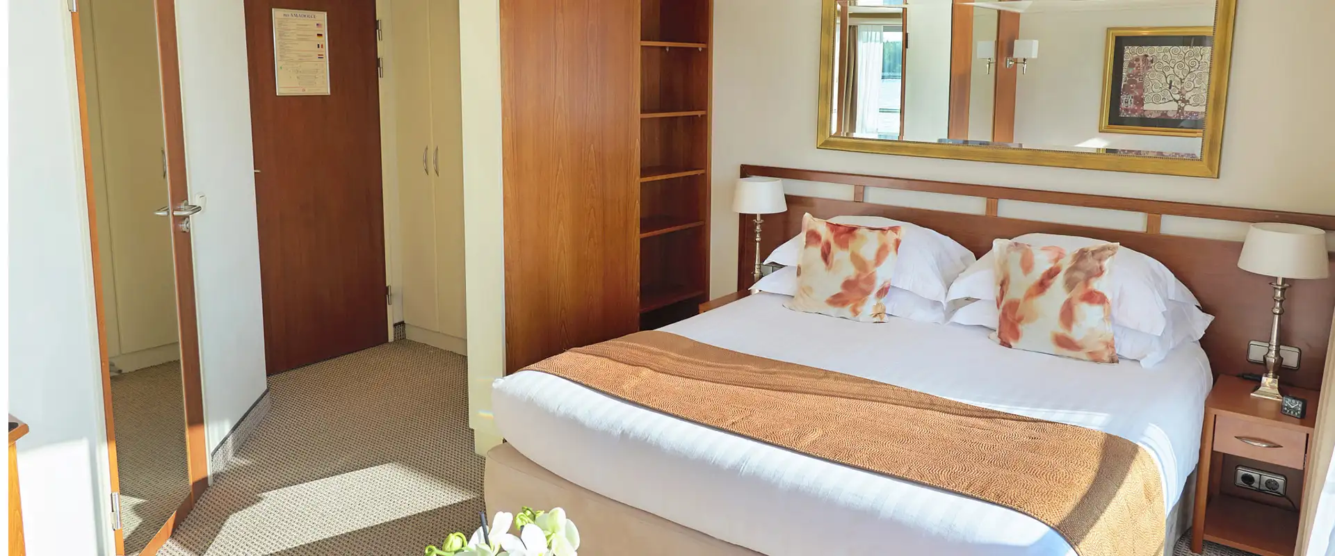 A View of a Suite on an AmaWaterways ship