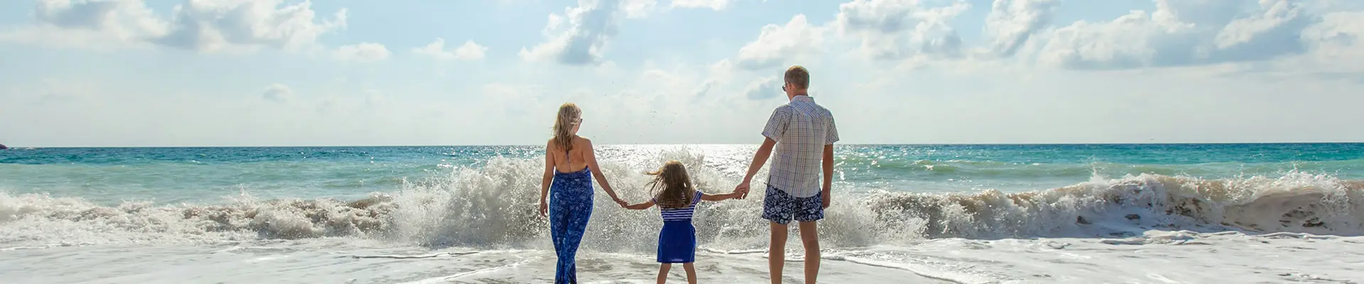 A Family at the beach