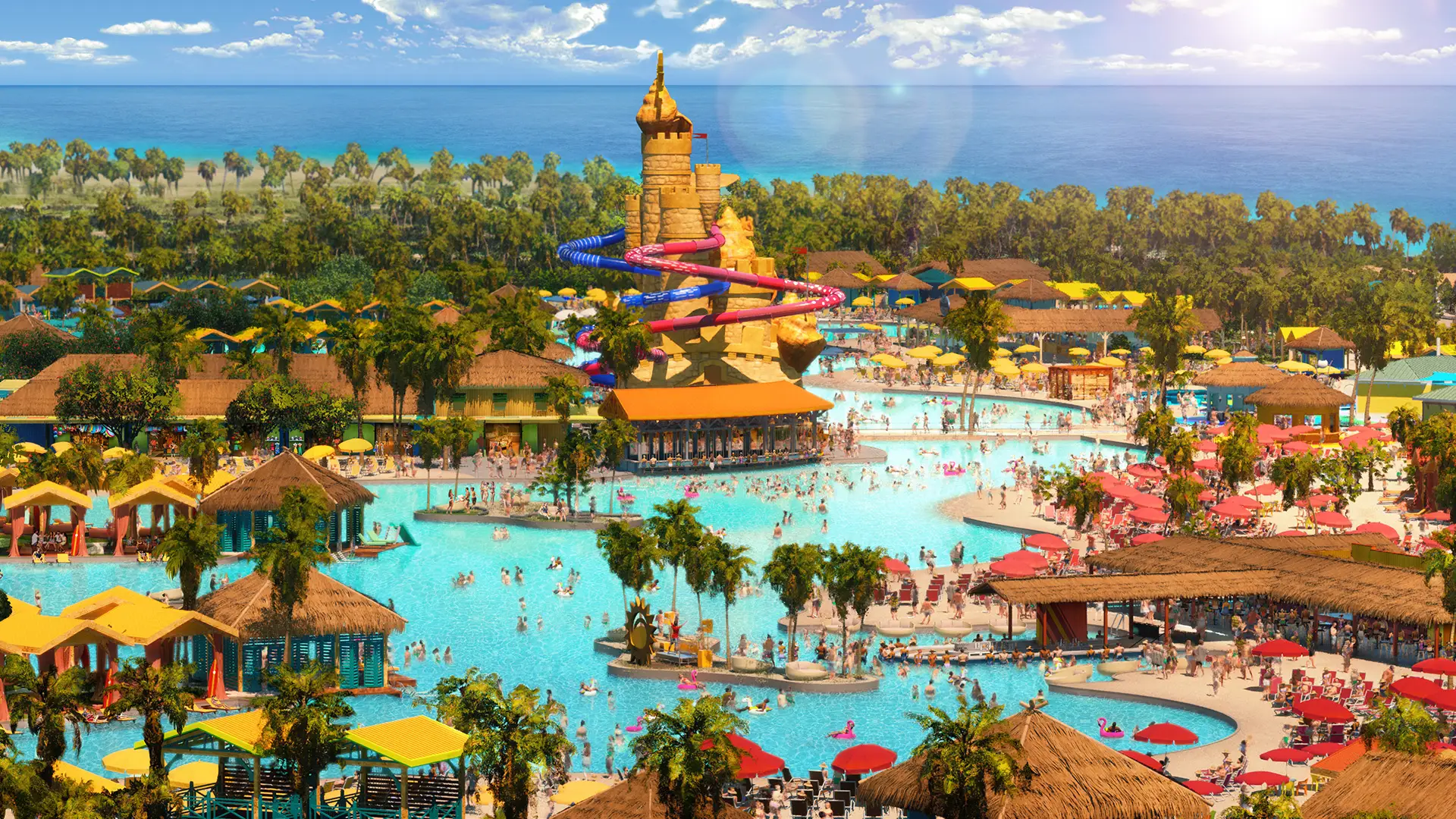 An Aerial View of Celebration Key
