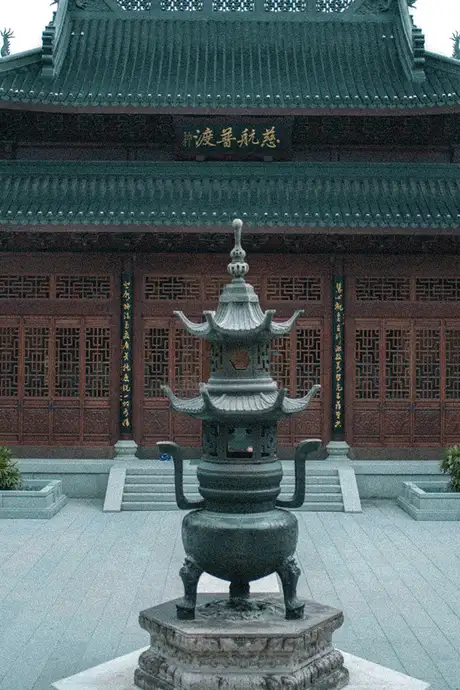 The Jade Buddha Temple in Shanghai
