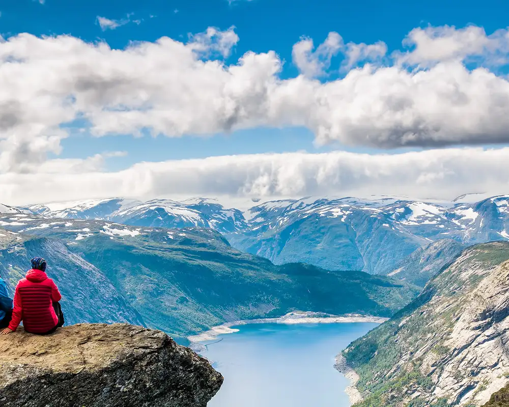 A view of a Fjord