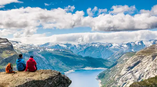 A view of a Fjord