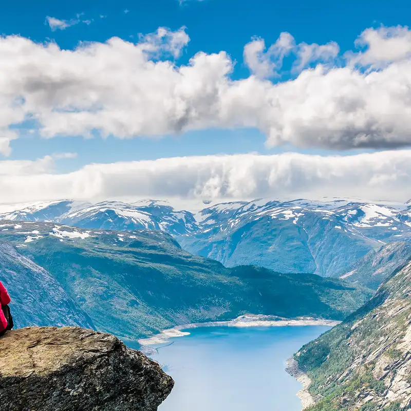 A view of a Fjord