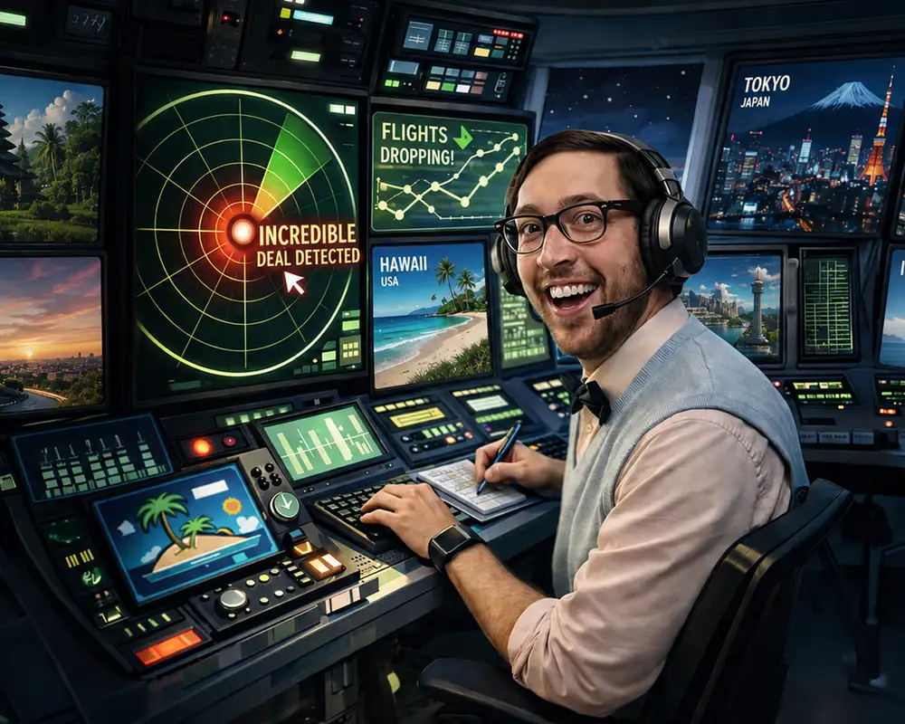 Deal Nerd searching for deals