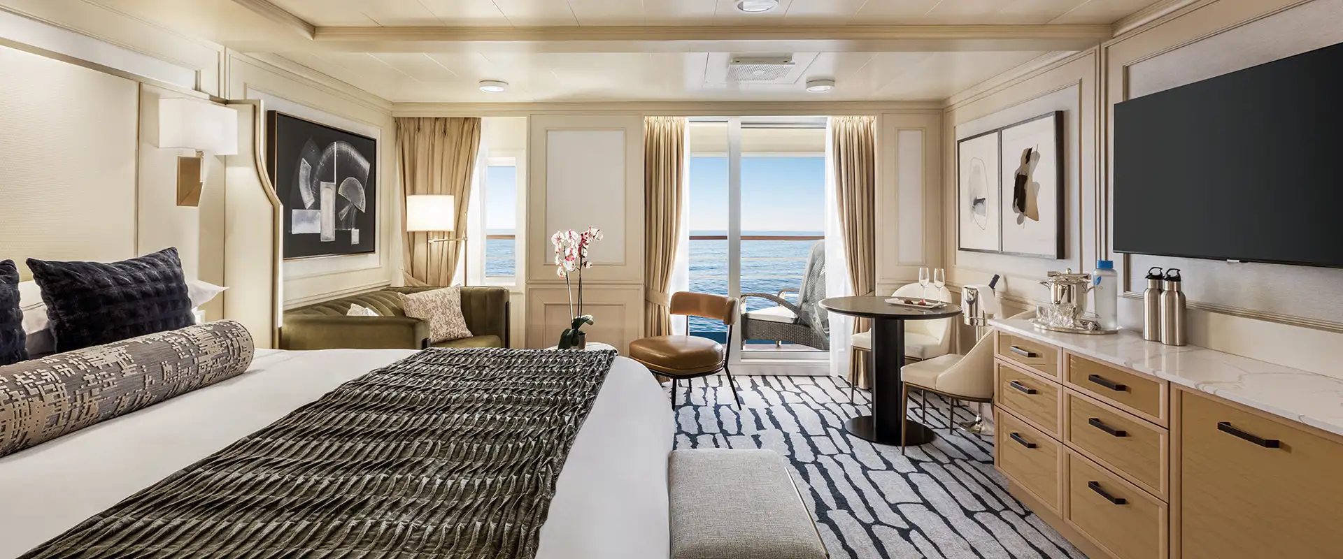A view of the penthouse suite
