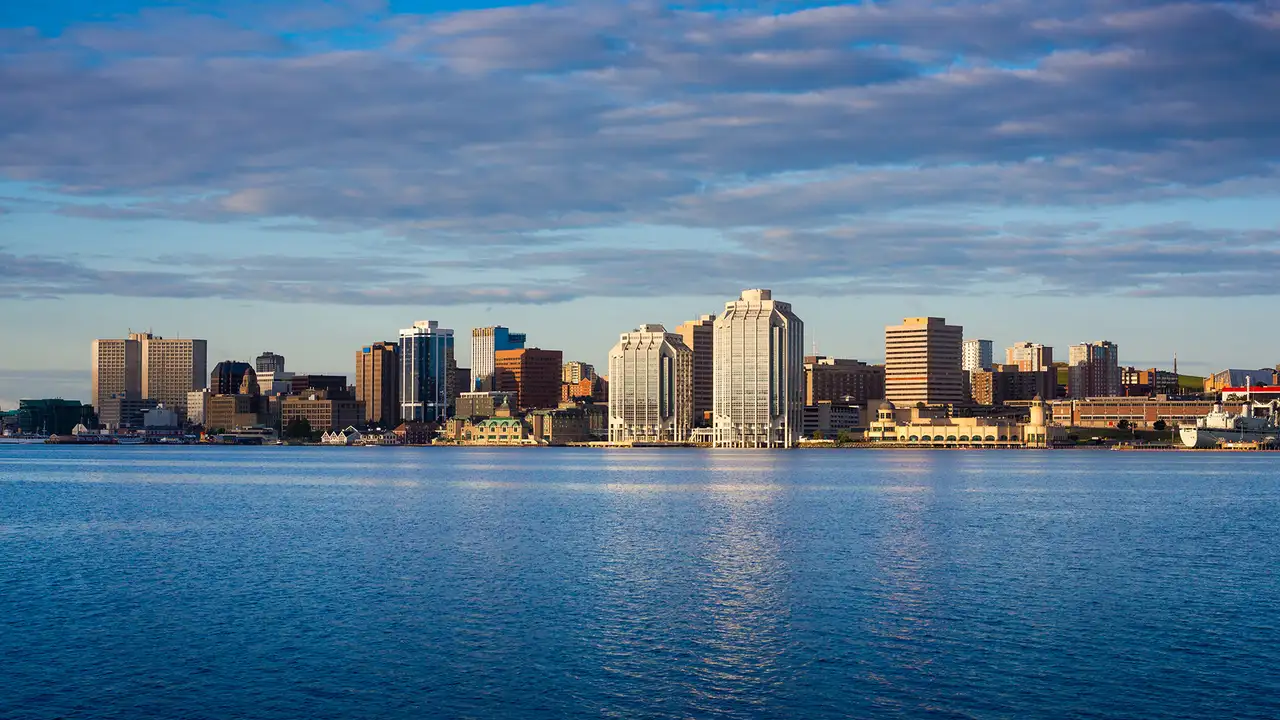 The Skyline of Halifax Canada
