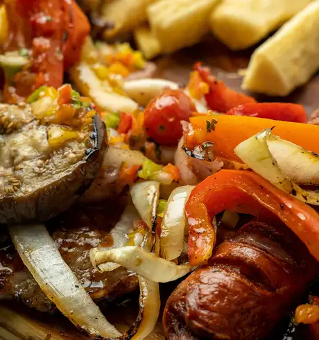 A dish served at a restaurant