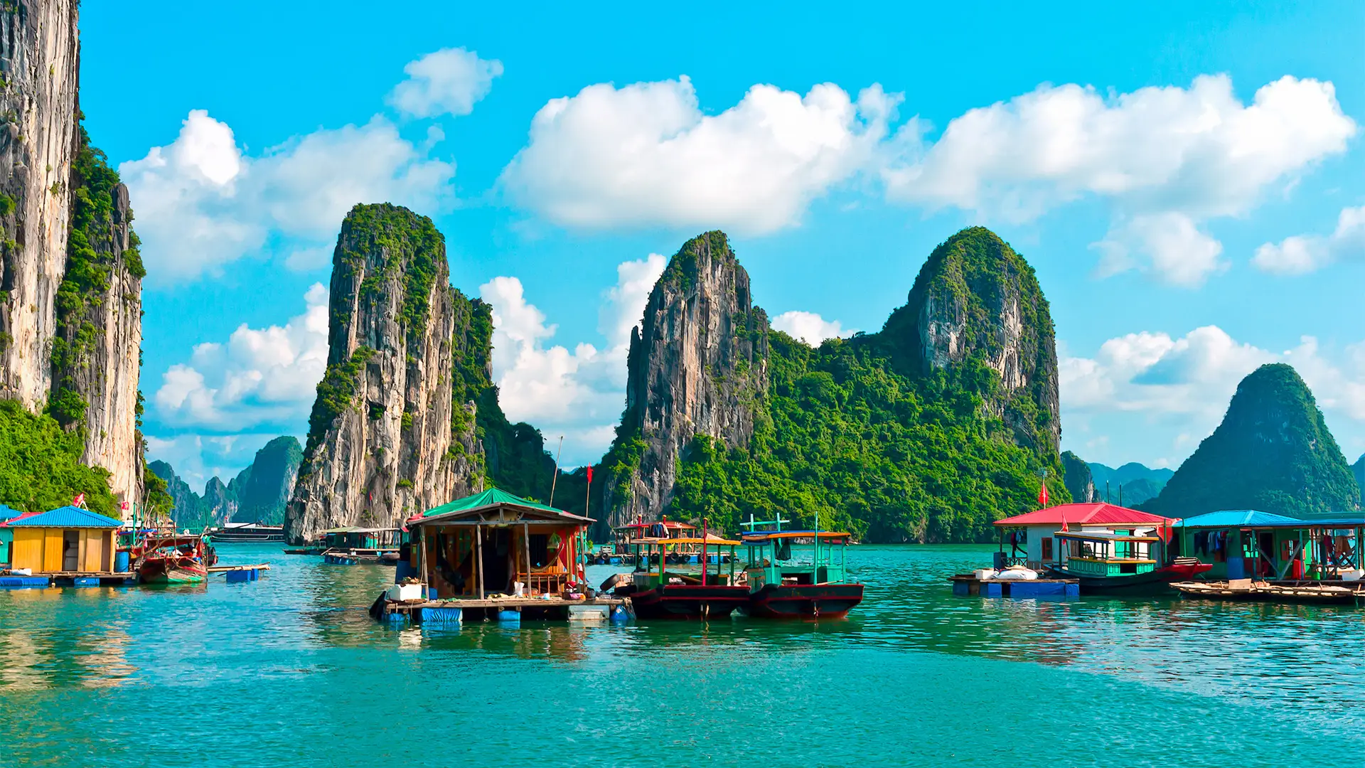 A View of Halong Bay in Vietnam