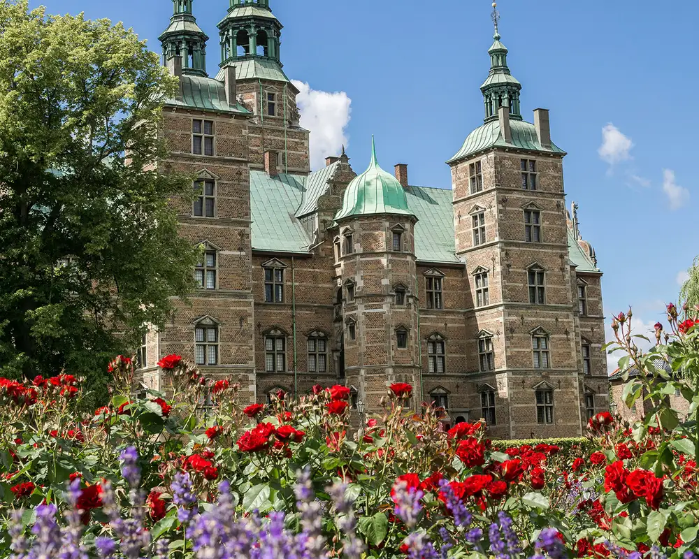 An image of Rosenborg Castle in Copenhagen, Denmark