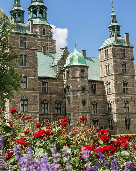 An image of Rosenborg Castle in Copenhagen, Denmark