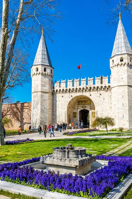 A View of Topkapi Palace in Instanbul, Turkey