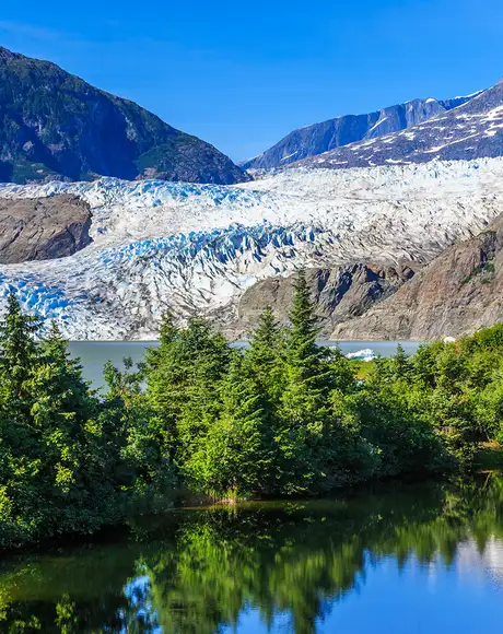 A view of the wilderness of Alaska