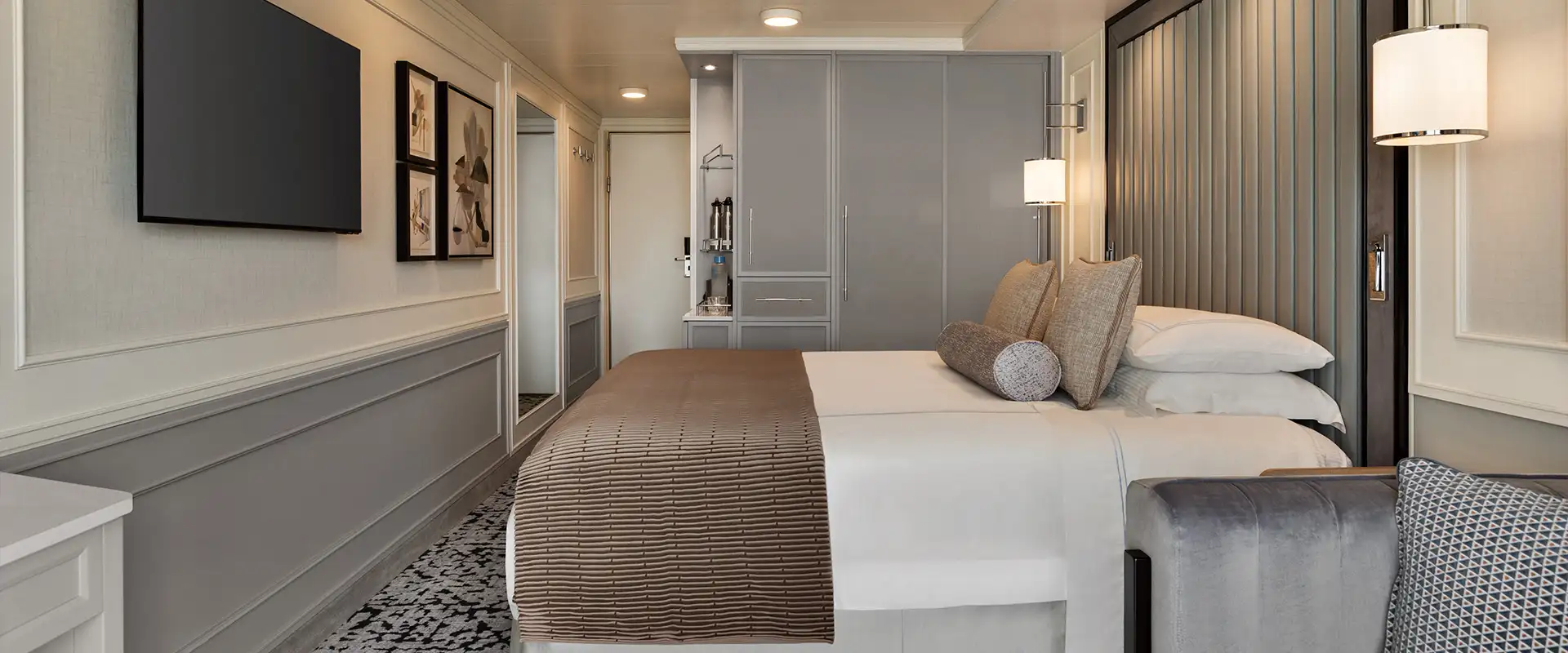 A view of the Ocean View suite