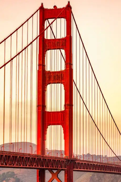 The Iconic Golden Gate Bridge in San Francisco