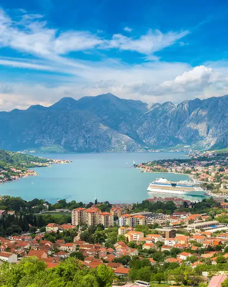 A view of Kotor from above