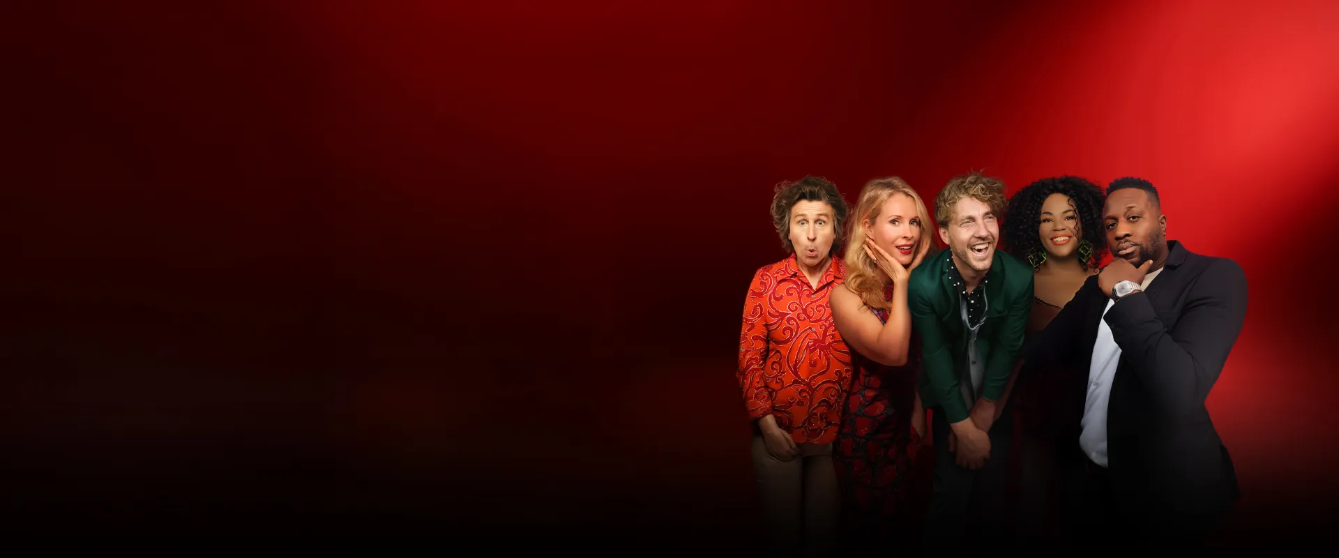 Virgin COmedy Fest 5 Headliners