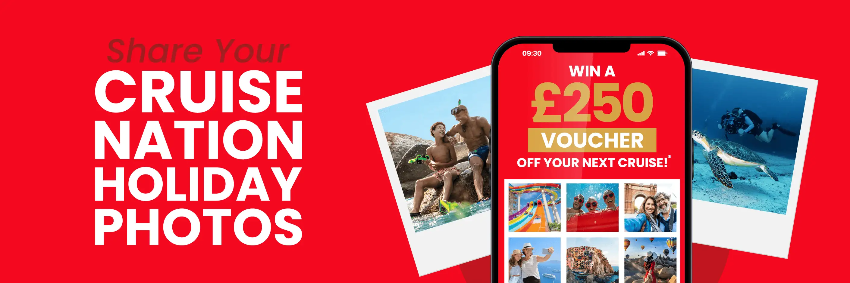 Cruise Nation share your photos banner desktop