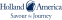 Holland America Lines Logo with their Tagline "Savour the Journey"