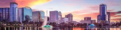 Orlando city skyline