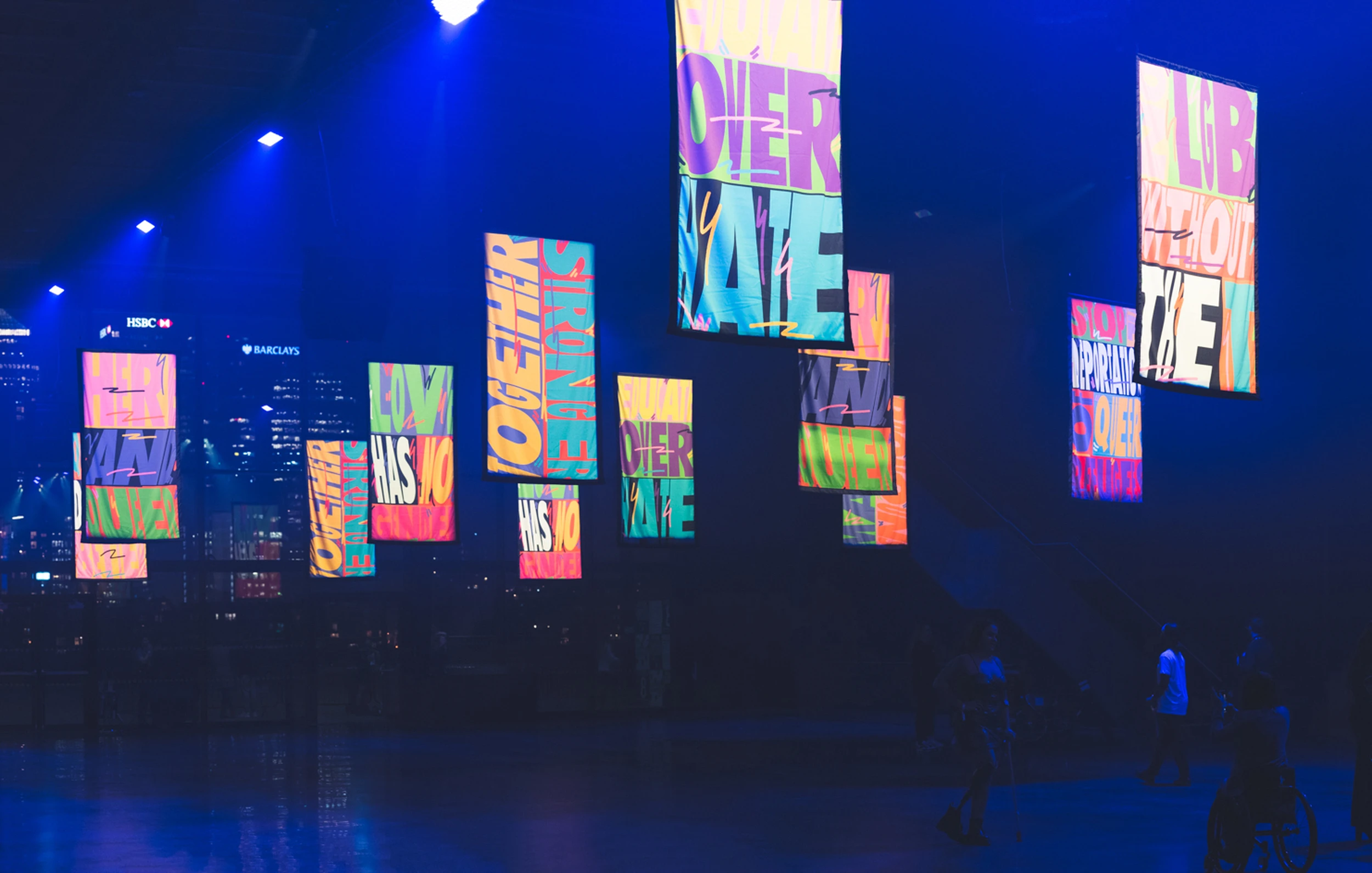 Kris Andrew Small: Installation at the 2021 Gaytimes Honours Awards