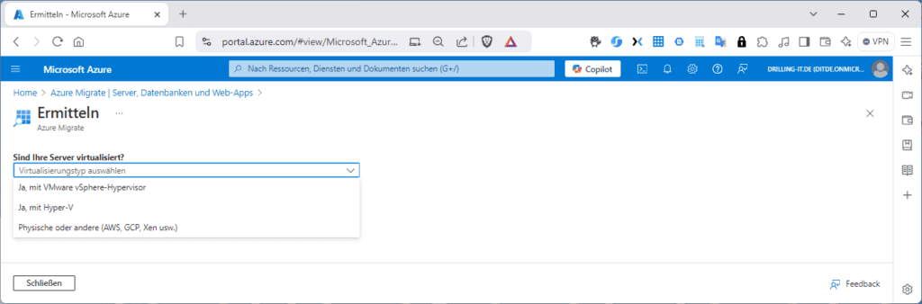 Die Appliance gibt es für Hyper-V und VMware-Umgebungen