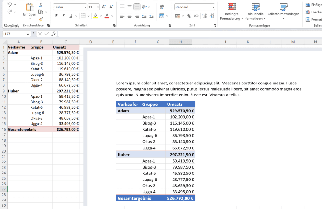 Im Bonusteil verraten wir dir, wie du die Verknüpfungen zwischen Word und Excel bearbeitest oder auch für immer trennst.